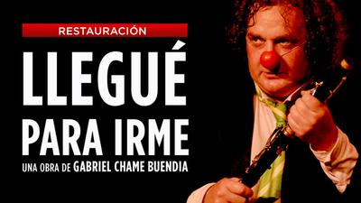 Poster de Llegué para irme