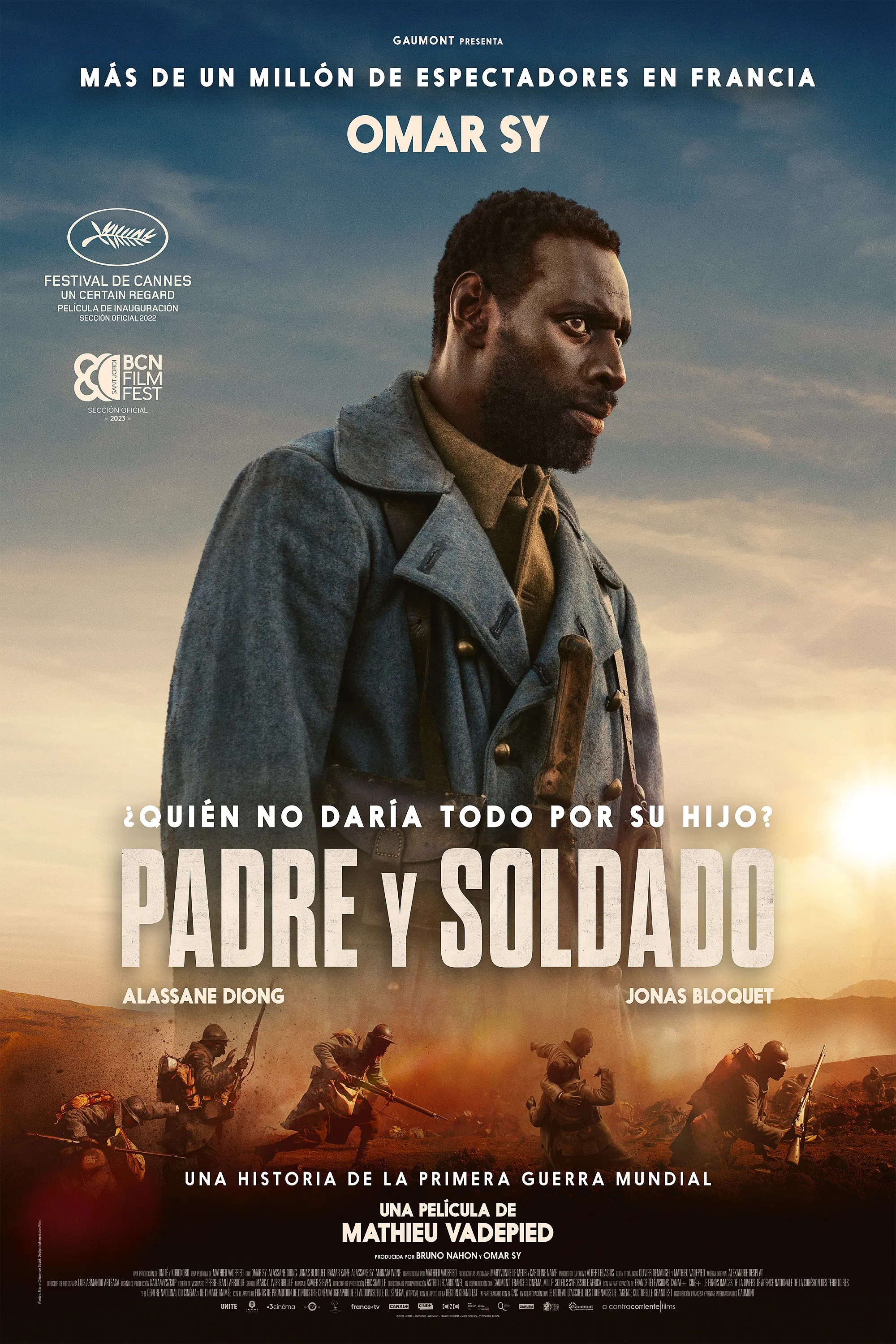 Poster de Padre y soldado